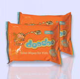 Dimple DooDoo Kids Toilet Wipes 60's